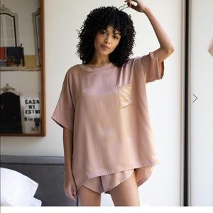 Lunya Washable silk Tee only bare